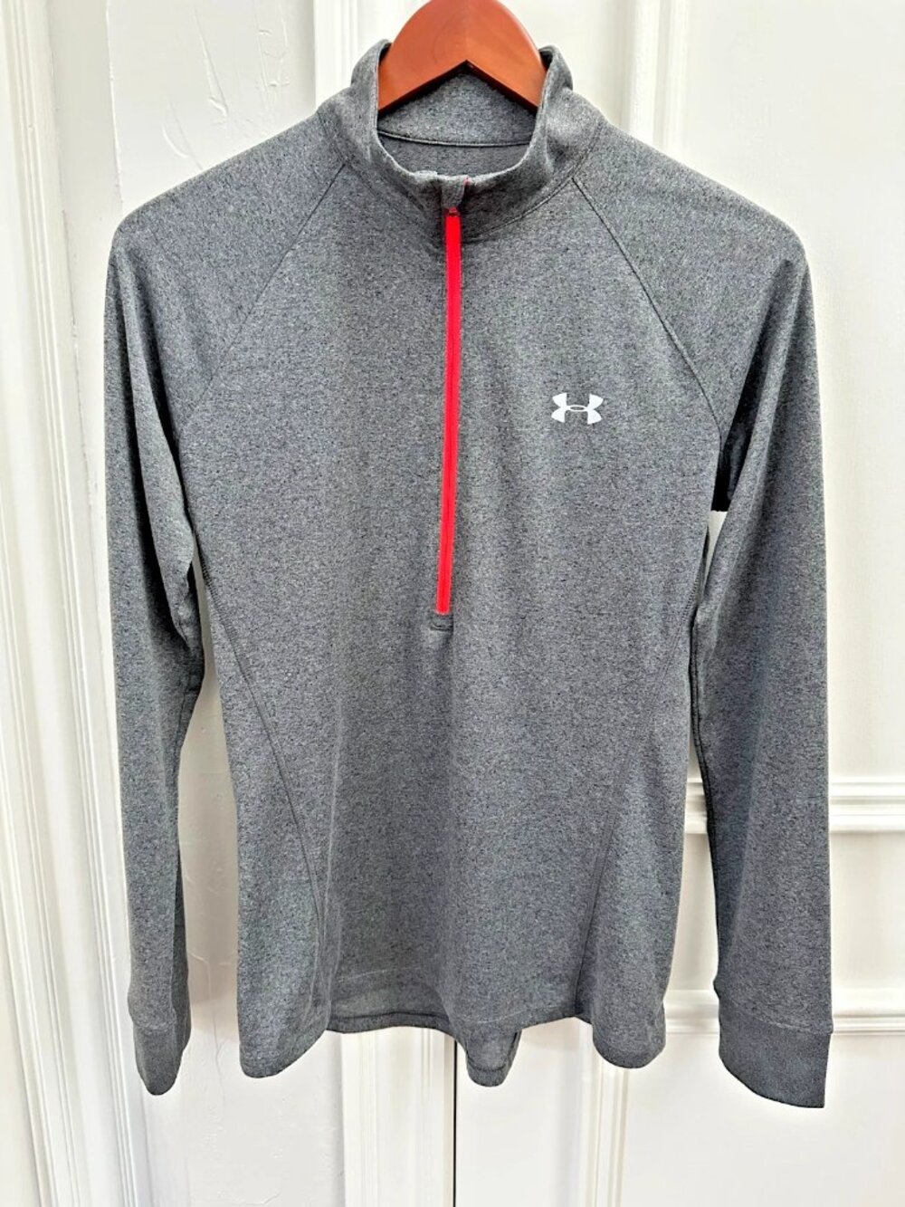 Under Armour 1/4 Zip Pullover Heat Gear Long Sleeve Women's Medium Outdoor